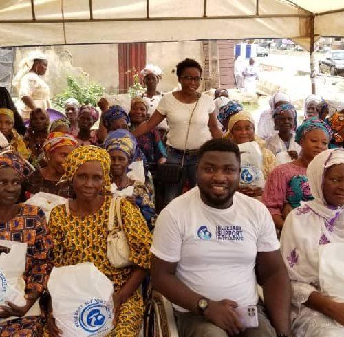 BBSI volunteers with a group of rural women beneficiaries at an empowerment outreach