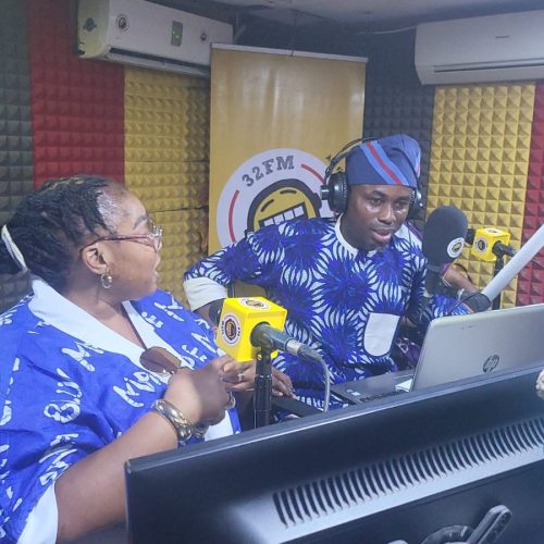 BBSI team on a radio station media visit